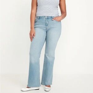 NWOT Old Navy Women's High Rise Wow Flare Jeans